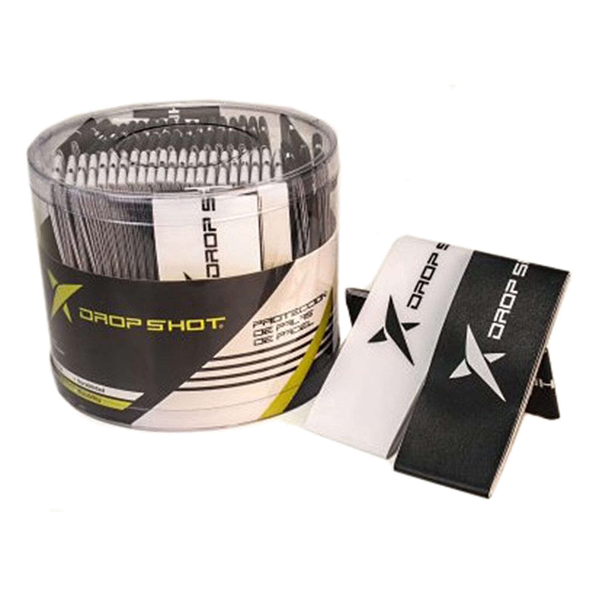 DROP SHOT Nastro Di Protezione Scatola Da 50 - Nero, Bianco 3 DROP SHOT Nastro Di Protezione Scatola Da 50 - Nero, Bianco