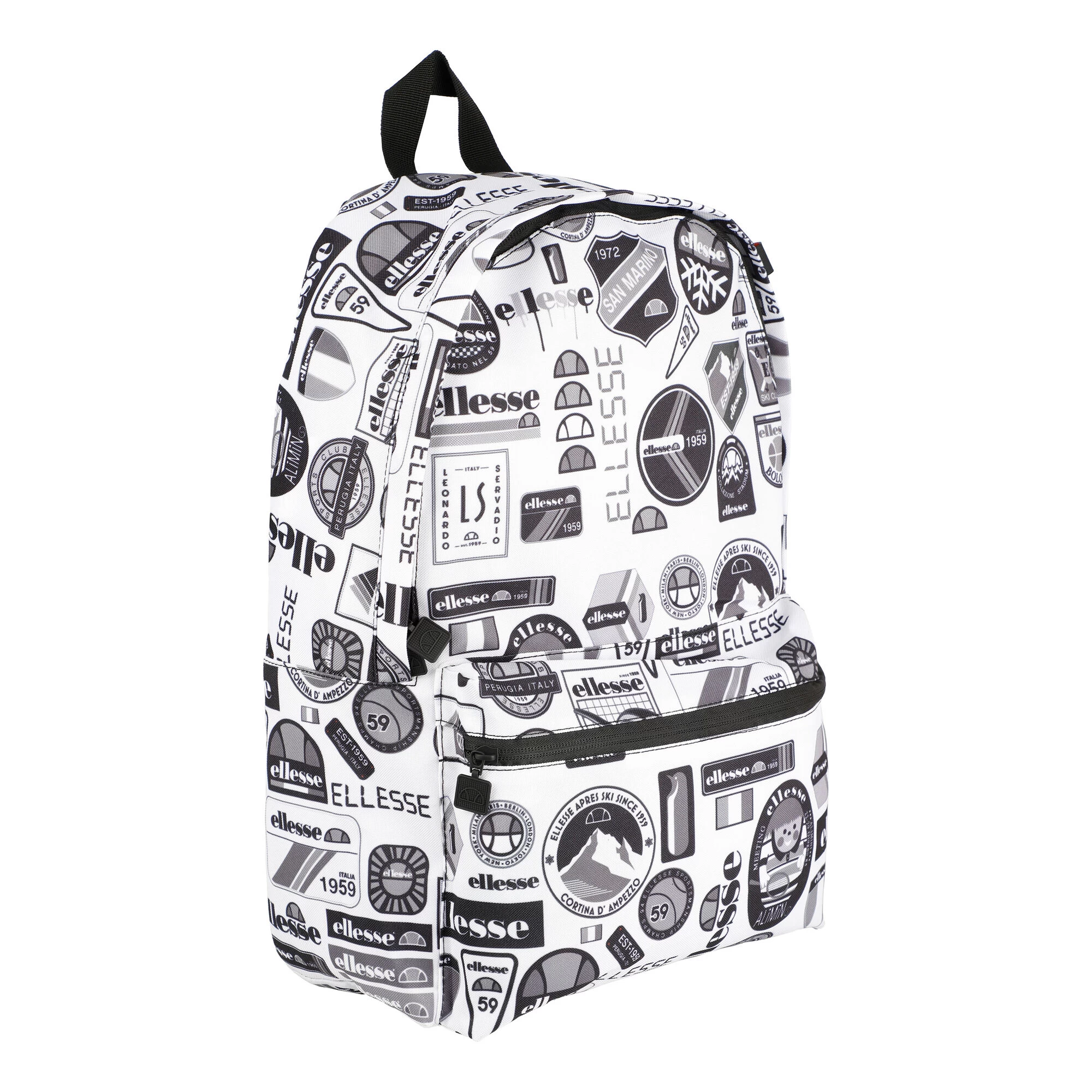 Ellesse Ansu Zaino - Bianco, Nero 8 Ellesse Ansu Zaino - Bianco, Nero - immagine 6