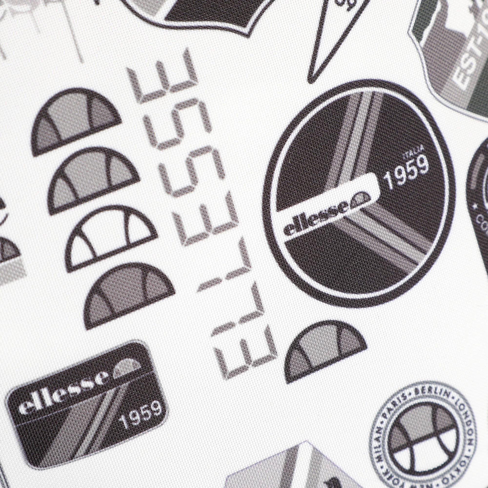 Ellesse Ansu Zaino - Bianco, Nero 6 Ellesse Ansu Zaino - Bianco, Nero - immagine 4