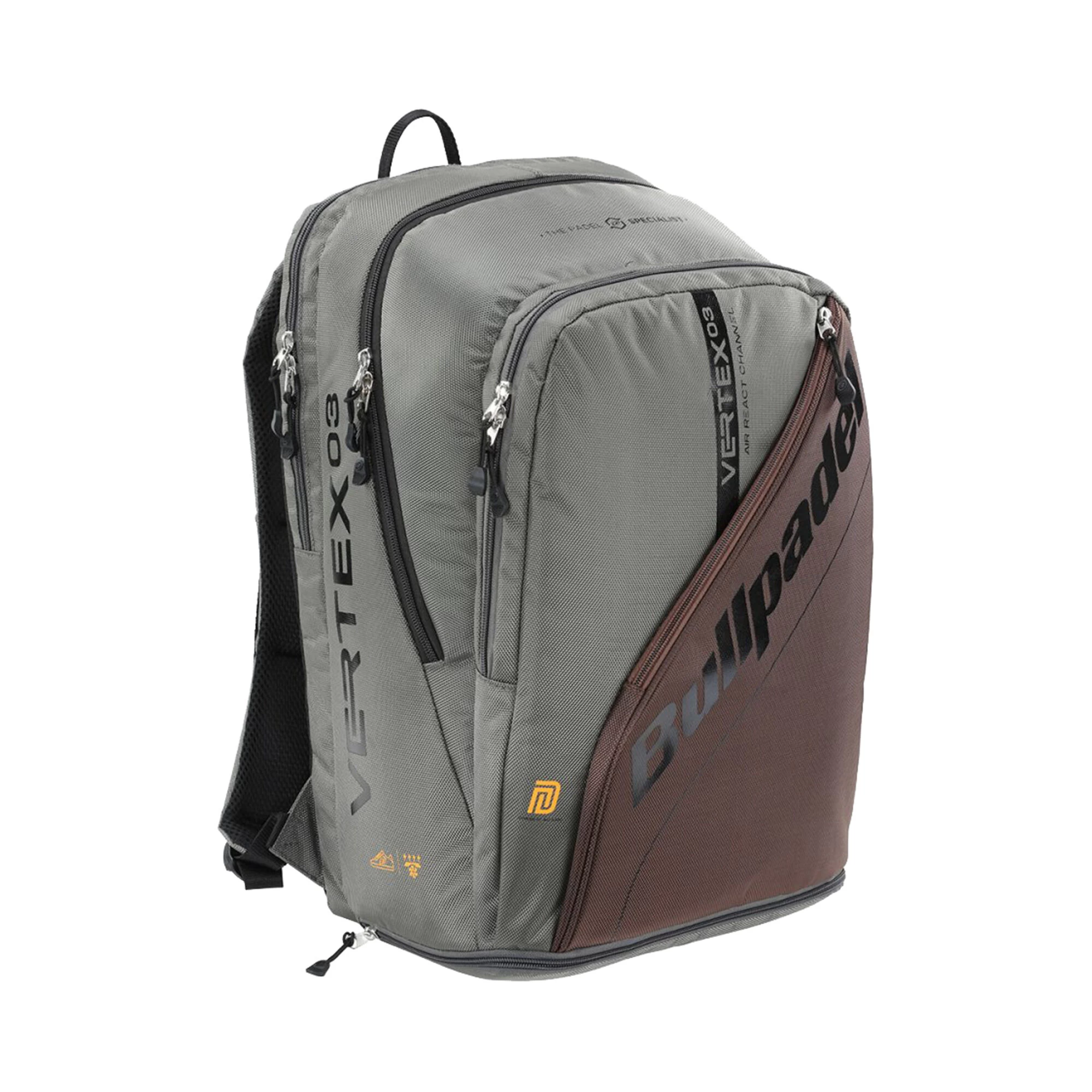 BULLPADEL VERTEX Zaino - Grigio, Marrone 5 BULLPADEL VERTEX Zaino - Grigio, Marrone - immagine 3