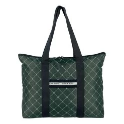 BJØRN BORG Klara Tote Borsa Casual - Verde, Nero