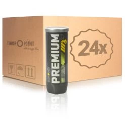 Premium Tennisball 24 Tubi Da 3 Nel Cartone
