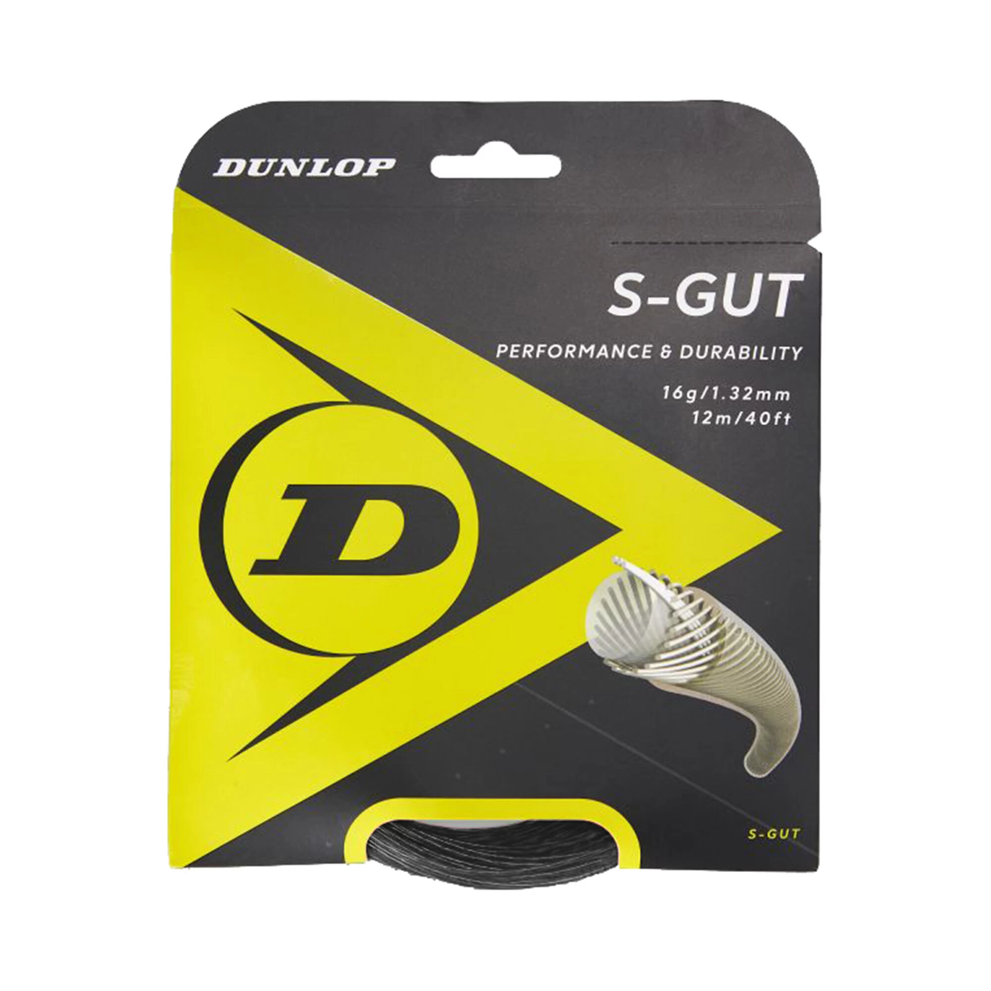 Dunlop S-Gut Set Di Corde 12m - Nero 3 Dunlop S-Gut Set Di Corde 12m - Nero