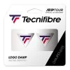 TECNIFIBRE Logo Damp Tricolore Antivibrazioni - Bianco, Blu -Negozio di attrezzatura professionale per il tennis 0131900000 000