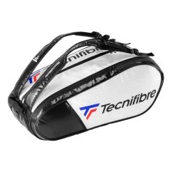 TECNIFIBRE Tour RS Endurance 12R Borsa Per Racchetta - Nero, Bianco