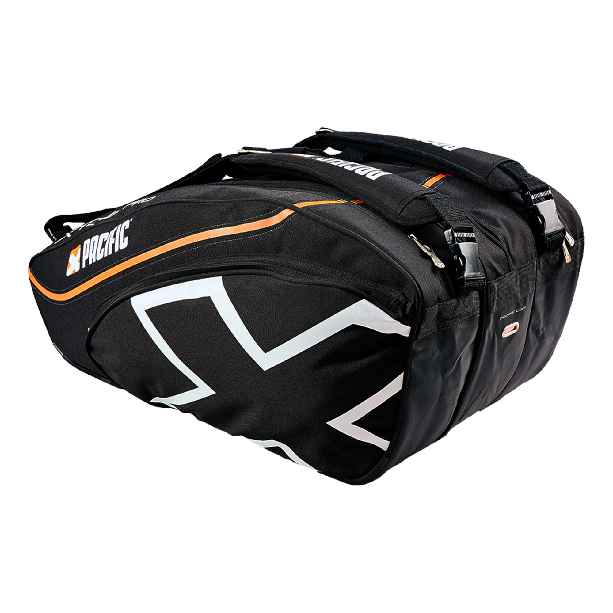 PACIFIC X Tour Pro Racket Bag 2XL Plus Borsa Per Racchetta - Nero, Nero 4 PACIFIC X Tour Pro Racket Bag 2XL Plus Borsa Per Racchetta - Nero, Nero - immagine 2