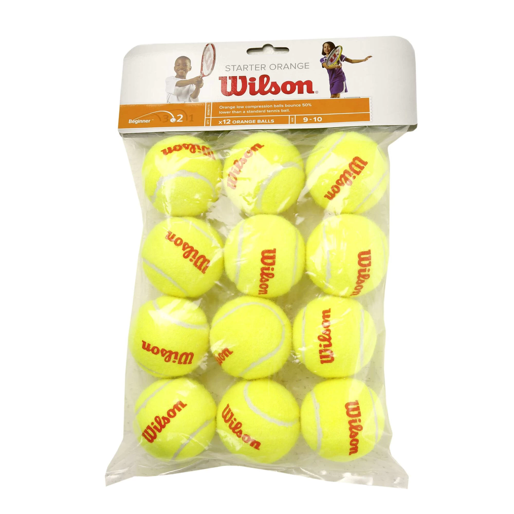 Wilson Starter Balls Stage 2 Sacchetto Da 12 3 Wilson Starter Balls Stage 2 Sacchetto Da 12