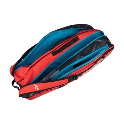 YONEX Pro Racquet Bag Borsa Per Racchetta Da 6 - Rosso, Nero -Negozio di attrezzatura professionale per il tennis 0152600000 10
