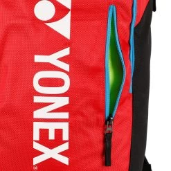 YONEX Backpack Club Line Zaino - Rosso, Nero -Negozio di attrezzatura professionale per il tennis 0154900000 11