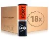 Dunlop Fort Clay Court 18 Tubi Da 4 -Negozio di attrezzatura professionale per il tennis 0163700000 000