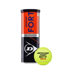 Dunlop Fort Max TP KNLTB Tubo Da 3 -Negozio di attrezzatura professionale per il tennis 0166000000 0 3