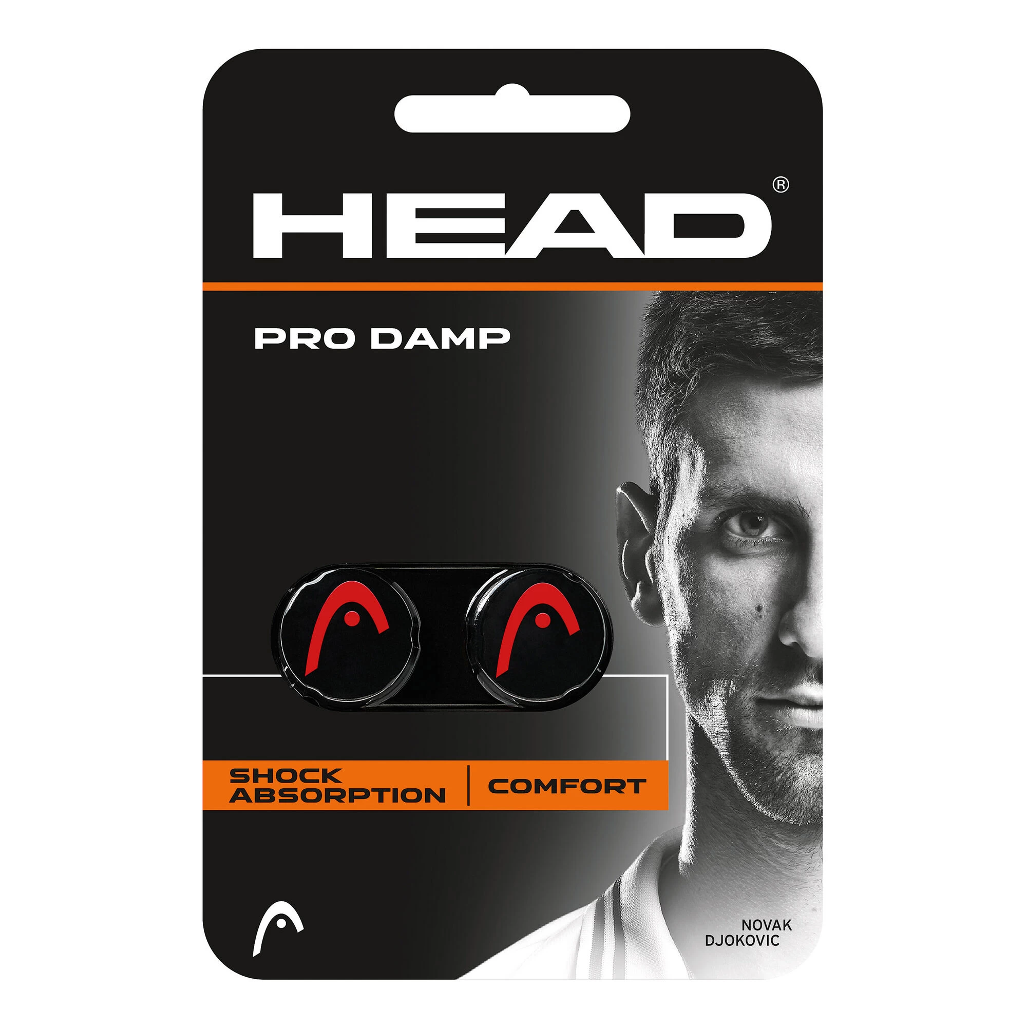Head Pro Damp Antivibrazioni Confezione Da 2 - Nero 3 Head Pro Damp Antivibrazioni Confezione Da 2 - Nero