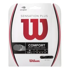 Wilson Sensation Plus Set Di Corde 12,2m - Nero