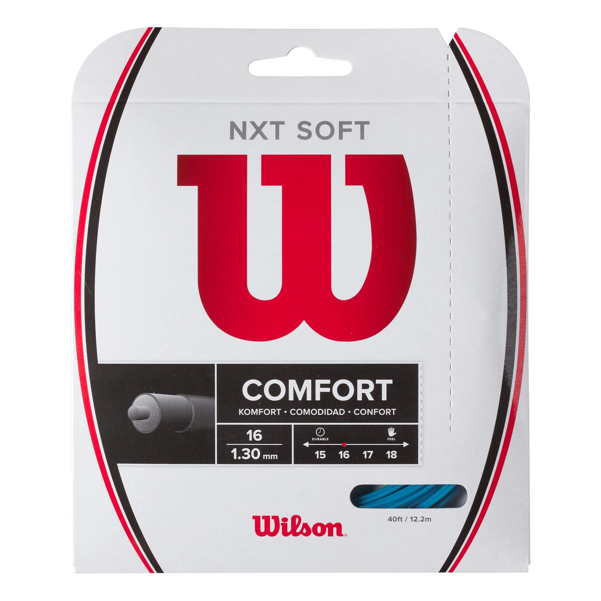 Wilson NXT Soft Set Di Corde 12,2m - Blu 3 Wilson NXT Soft Set Di Corde 12,2m - Blu