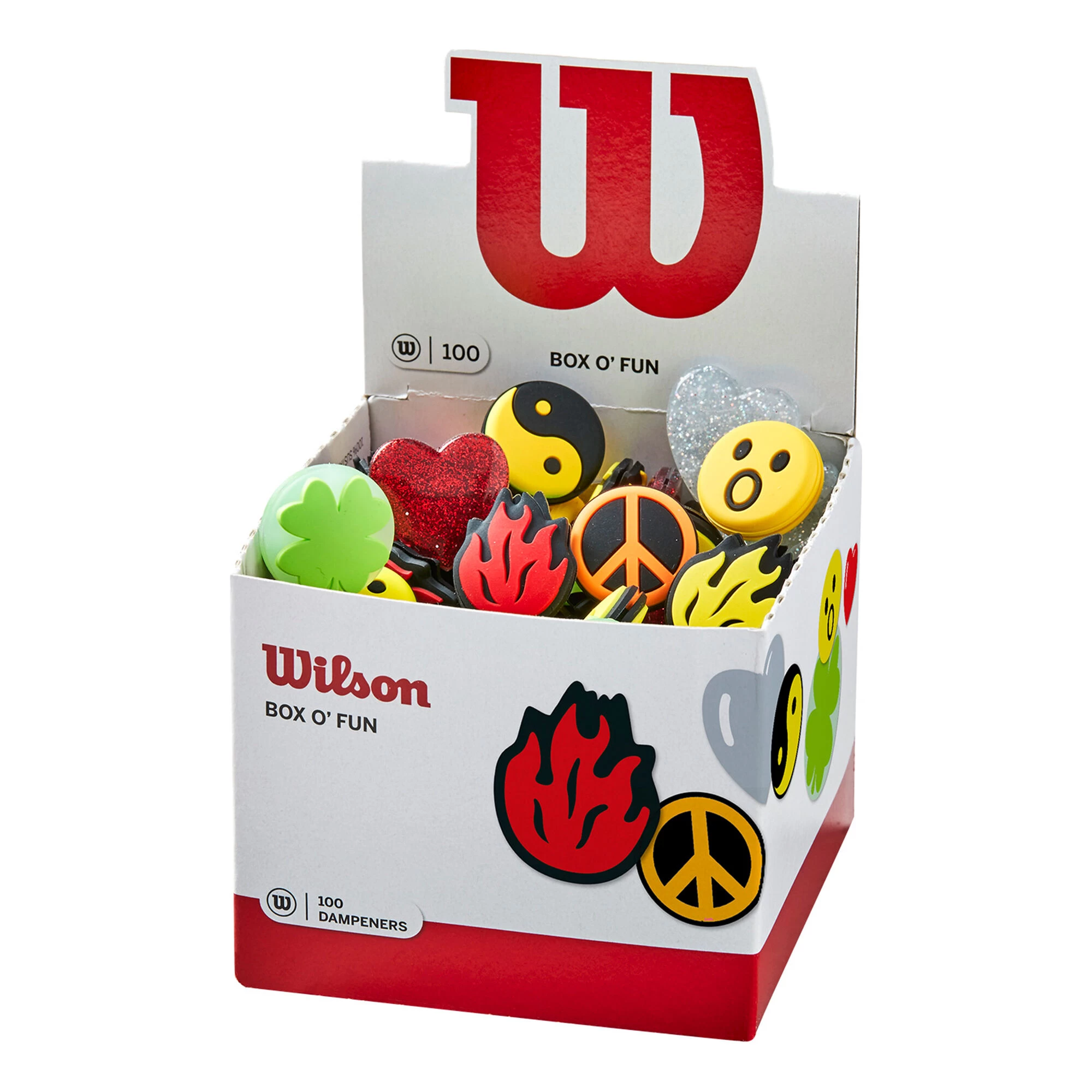 Wilson Box O Fun Antivibrazioni Confezione Da 100 - Multicolore 3 Wilson Box O Fun Antivibrazioni Confezione Da 100 - Multicolore