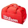 Wilson Super Tour Small Duffle Borsa Sportiva - Rosso, Bianco -Negozio di attrezzatura professionale per il tennis 0221000000 000