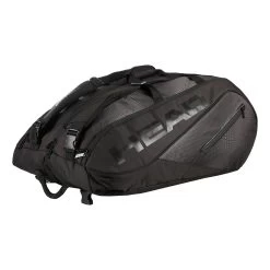 Head Tour Team 15R Megacombi Borsa Per Racchetta Edizione Speciale - Nero, Nero Brillante