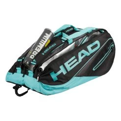 Head Tour Team 12R Monstercombi Edizione Speciale - Nero, Mint -Negozio di attrezzatura professionale per il tennis 0224900000 11 1