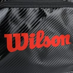 Wilson Elite Borsa Sportiva Edizione Speciale - Nero, Rosso -Negozio di attrezzatura professionale per il tennis 0226200000 13