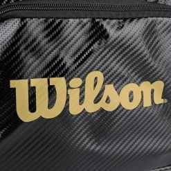 Wilson Elite Borsa Sportiva Edizione Speciale - Nero, Oro -Negozio di attrezzatura professionale per il tennis 0226300000 13