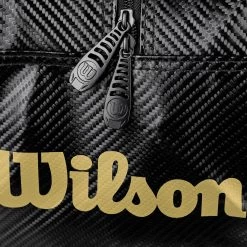 Wilson Elite Borsa Sportiva Edizione Speciale - Nero, Oro -Negozio di attrezzatura professionale per il tennis 0226300000 14