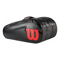 Wilson Elite Borsa Per Racchetta Da 15 Edizione Speciale - Nero, Rosso -Negozio di attrezzatura professionale per il tennis 0226400000 0 4