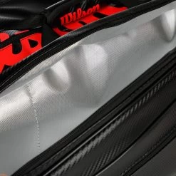 Wilson Elite Borsa Per Racchetta Da 15 Edizione Speciale - Nero, Rosso -Negozio di attrezzatura professionale per il tennis 0226400000 13