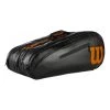 Wilson Elite Borsa Per Racchetta Da 15 Edizione Speciale - Nero, Beige