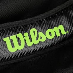 Wilson Elite Borsa Per Racchetta Da 15 Edizione Speciale - Nero, Lime -Negozio di attrezzatura professionale per il tennis 0226900000 16
