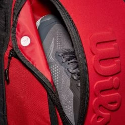 Wilson Clash Super Tour Zaino - Rosso 21 Wilson Clash Super Tour Zaino - Rosso -Negozio di attrezzatura professionale per il tennis 0227800000 16