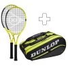 Dunlop 2x SX 300 In Aggiunta Borsa Per Racchetta -Negozio di attrezzatura professionale per il tennis 02279000 000