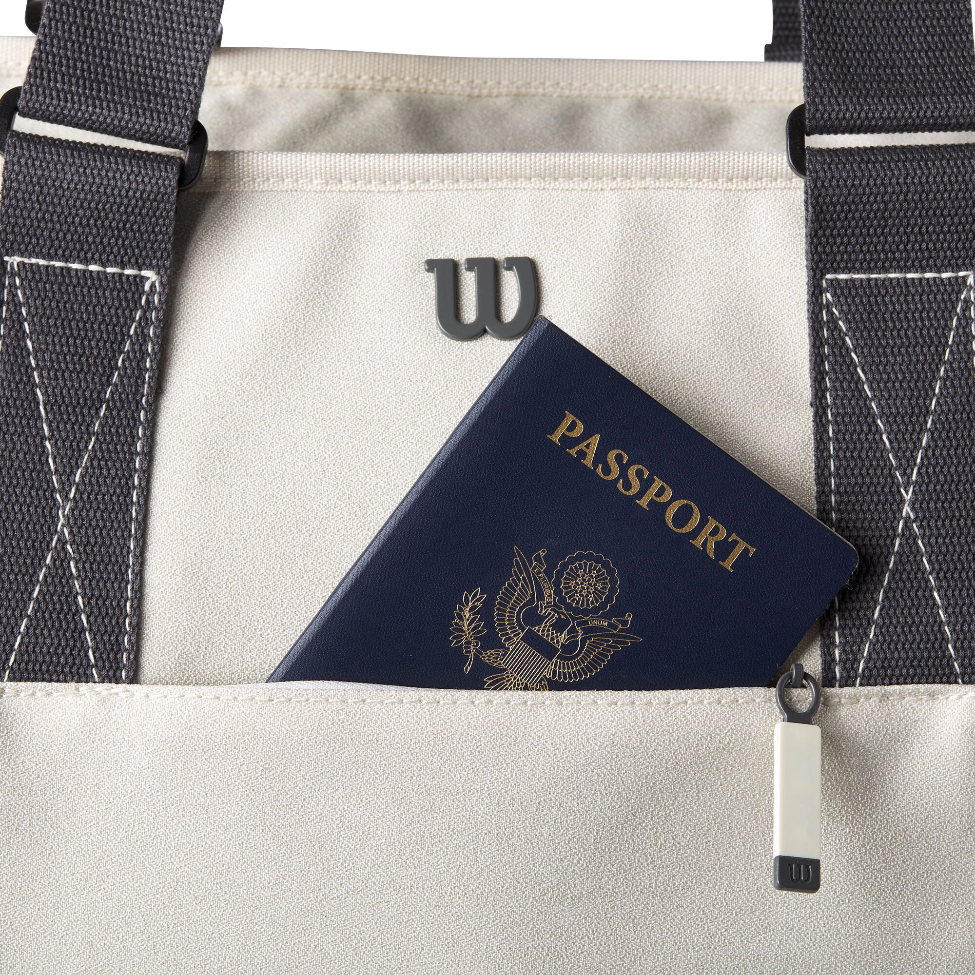 Wilson Women's Tote Borsa Sportiva Per Padel - Bianco 6 Wilson Women's Tote Borsa Sportiva Per Padel - Bianco - immagine 4