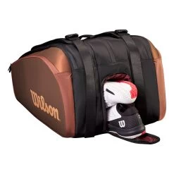 Wilson Super Tour Pro Staff V14 Borsa Per Racchetta Da 15 - Bronzo -Negozio di attrezzatura professionale per il tennis 0232800000 10