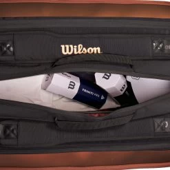 Wilson Super Tour Pro Staff V14 Borsa Per Racchetta Da 15 - Bronzo -Negozio di attrezzatura professionale per il tennis 0232800000 11