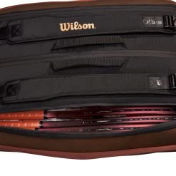 Wilson Super Tour Pro Staff V14 Borsa Per Racchetta Da 15 - Bronzo -Negozio di attrezzatura professionale per il tennis 0232800000 12