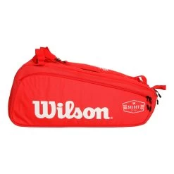Wilson Super Tour Borsa Per Racchetta Da 15 - Rosso -Negozio di attrezzatura professionale per il tennis 0235900000 0 4