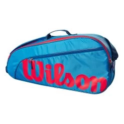 Wilson Junior Borsa Per Racchetta Da 3 - Blu, Arancione -Negozio di attrezzatura professionale per il tennis 0236700000 0 1