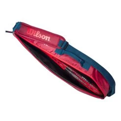 Wilson Junior Borsa Per Racchetta Da 3 - Rosso -Negozio di attrezzatura professionale per il tennis 0236900000 11