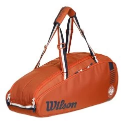 Wilson Roland Garros Team Borsa Per Racchetta Da 6 - Arancione -Negozio di attrezzatura professionale per il tennis 0237300000 0 1