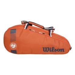 Wilson Roland Garros Team Borsa Per Racchetta Da 6 - Arancione -Negozio di attrezzatura professionale per il tennis 0237300000 0 4