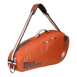 Wilson Roland Garros Team Borsa Per Racchetta Da 3 - Arancione -Negozio di attrezzatura professionale per il tennis 0237400000 0 1