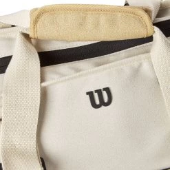 Wilson Women's Tote Borsa Sportiva - Bianco, Cachi -Negozio di attrezzatura professionale per il tennis 0238500000 15