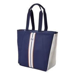 Wilson Roland Garros Premium Tote Borsa Sportiva - Blu Scuro, Crema