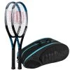 Wilson 2x Ultra 108 V3.0 In Aggiunta Borsa Per Racchetta -Negozio di attrezzatura professionale per il tennis 03547000 000