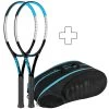 Wilson 2x Ultra 100 L V3.0 In Aggiunta Borsa Per Racchetta -Negozio di attrezzatura professionale per il tennis 03548000 000