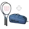 Wilson 2 Ultra 100L V4.0 In Aggiunta Borsa Per Racchetta -Negozio di attrezzatura professionale per il tennis 03857000 000