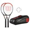 Wilson 2 Clash 100L In Aggiunta Borsa Per Racchetta -Negozio di attrezzatura professionale per il tennis 03871000 000
