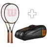 Wilson 2 Pro Staff 97 V14 In Aggiunta Borsa Per Racchetta -Negozio di attrezzatura professionale per il tennis 03981000 000