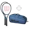 Wilson 2 Ultra 100 V4.0 In Aggiunta Borsa Per Racchetta -Negozio di attrezzatura professionale per il tennis 03984000 000
