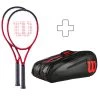 Wilson 2 Clash 100 V2.0 In Aggiunta Borsa Per Racchetta -Negozio di attrezzatura professionale per il tennis 03990000 000
